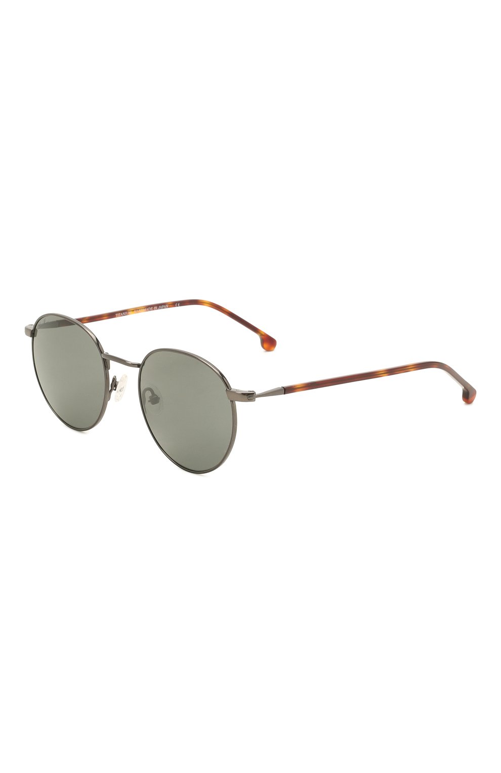 Женские солнцезащитные очки LORO PIANA серого цвета, арт. FAI4924 | Фото 1 (Тип очков: С/з; Очки форма: Круглые)