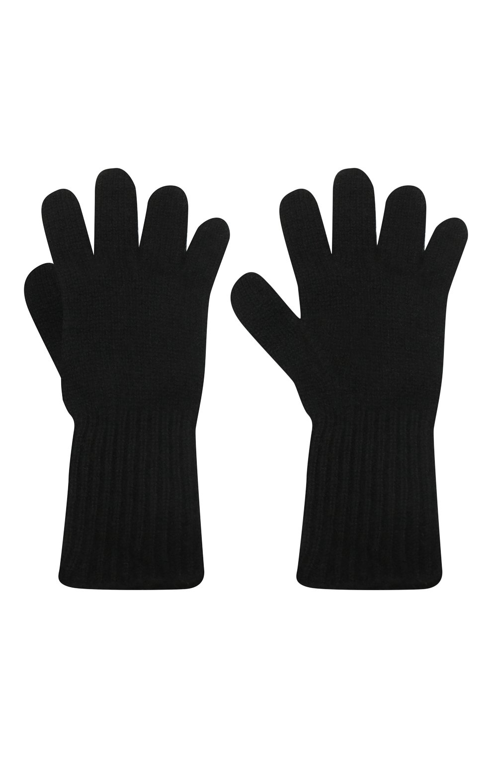 Детские кашемировые перчатки GIORGETTI CASHMERE черного цвета, арт. MB1699/8A | Фото 2 (Материал: Текстиль, Кашемир, Шерсть)