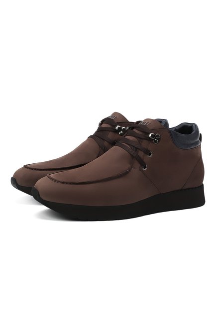 Мужские кожаные ботинки ZILLI коричневого цвета по цене 232500 руб., арт. MDU-T127/005/CCR0 | Фото 1