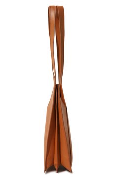 Женская сумка japanese MM6 коричневого цвета, арт. SB6WD0012/P4811 | Фото 4 (Сумки-технические: Сумки top-handle; Материал: Натуральная кожа; Материал сплава: Проставлено; Драгоценные камни: Проставлено; Размер: small)