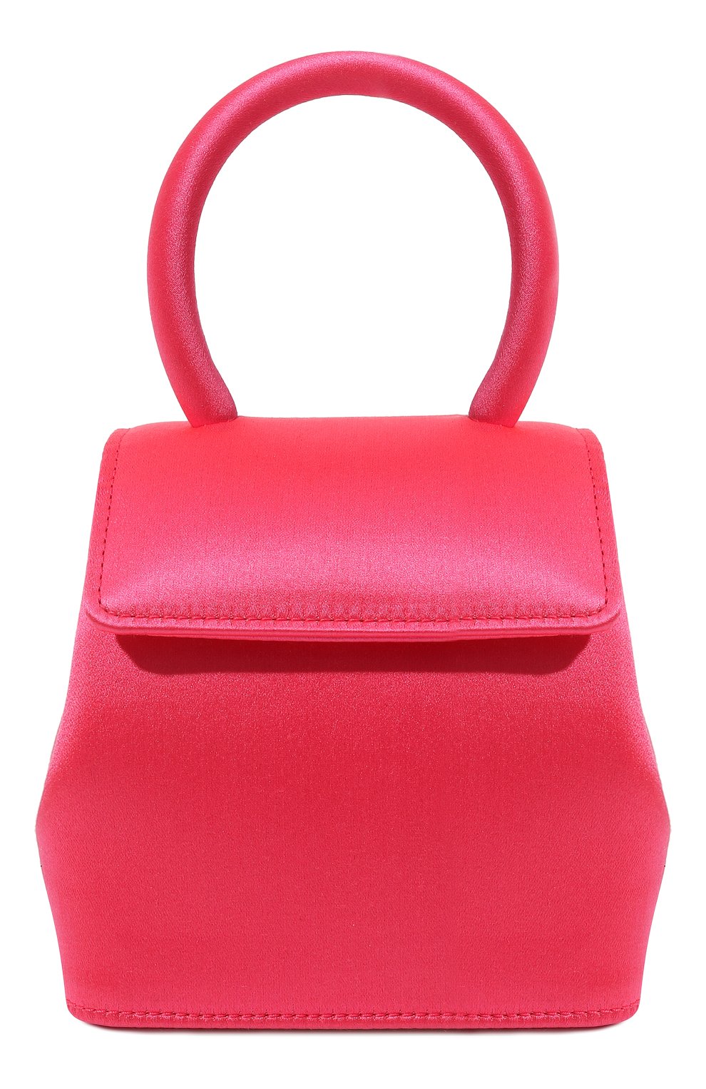 Женская сумка liza mini RUBEUS MILANO розового цвета, арт. 014/18DML354 | Фото 1 (Сумки-технические: Сумки top-handle; Размер: mini; Ремень/цепочка: На ремешке; Материал: Текстиль)