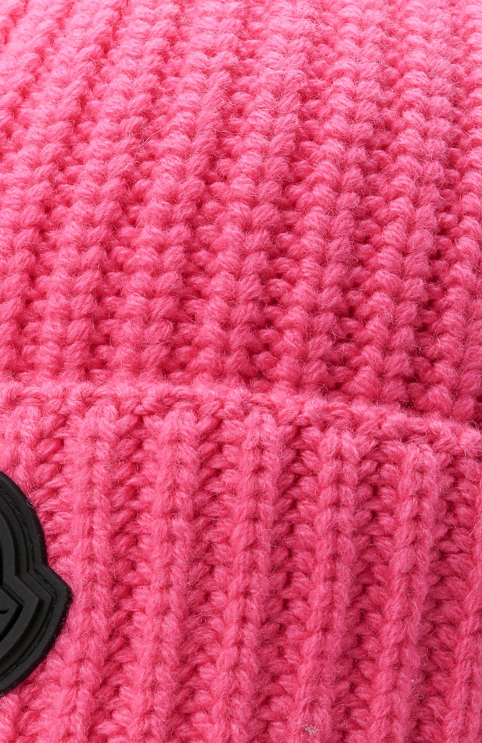 Женская шапка из шерсти и кашемира MONCLER розового цвета, арт. G2-093-3B000-01-M1130 | Фото 4 (Материал: Текстиль, Кашемир, Шерсть)