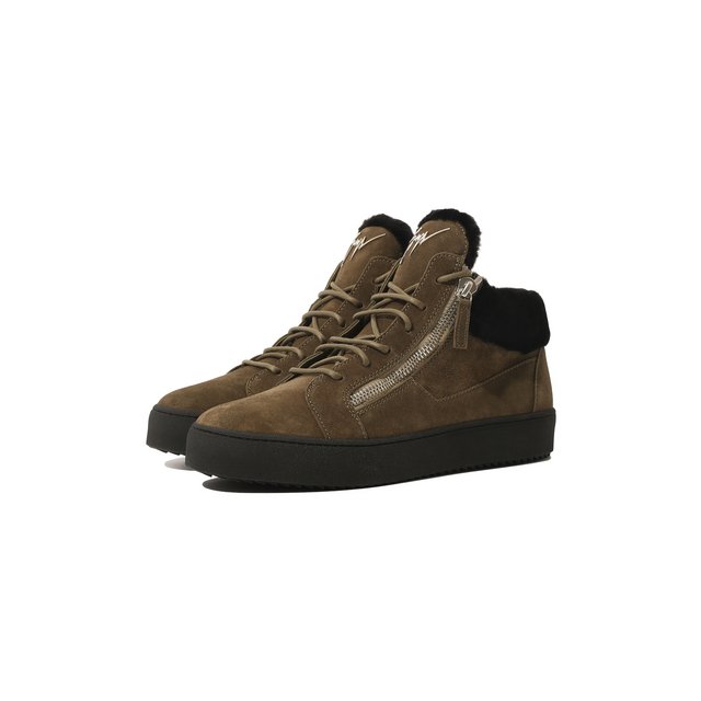 фото Замшевые кеды kriss winter giuseppe zanotti design