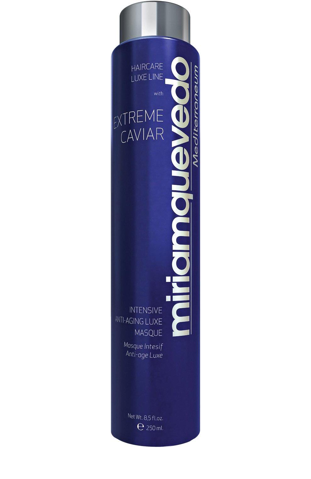 Интенсивная маска для волос с экстрактом черной икры (250ml) MIRIAMQUEVEDO бесцветного цвета, арт. 337 | Фото 1 (Материал внутренний: Не назначено; Региональные ограничения белый список (Axapta Mercury): Не проставлено; Нос: Не проставлено; Тип продукта: Маски; Статус проверки: Проверена категория)