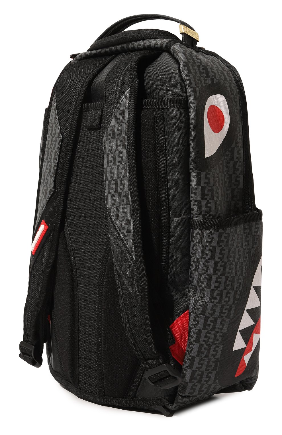Детская рюкзак SPRAYGROUND черного цвета, арт. 910B4877NSZ | Фото 2 (Материал: Пластик, Резина)