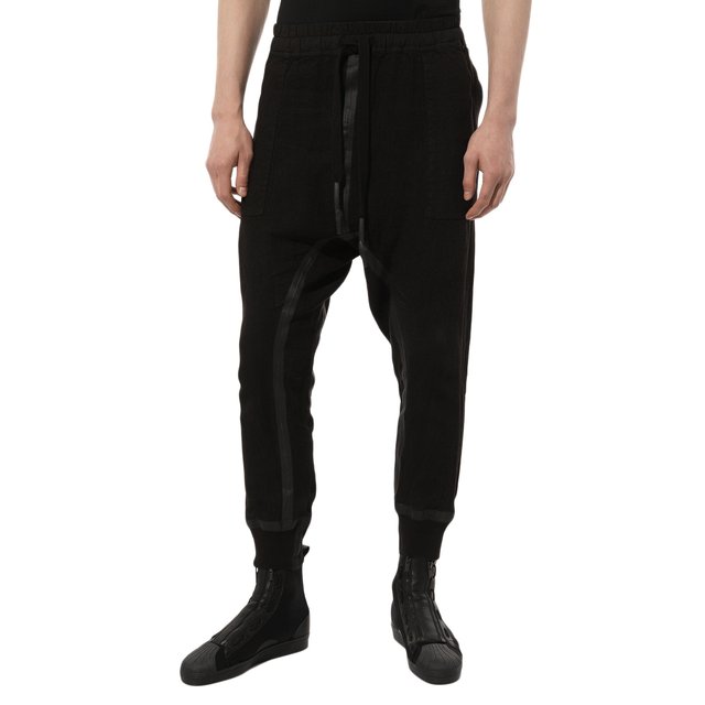 Хлопковые джоггеры Isaac Sellam  LC/PANTS BANDE/LIN Фото 3