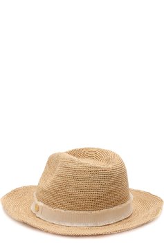 Женская соломенная шляпа с лентой HEIDI KLEIN бежевого цвета, арт. ACRF1255 | Фото 2 (Материал: Растительное волокно; Статус проверки: Проверена категория)