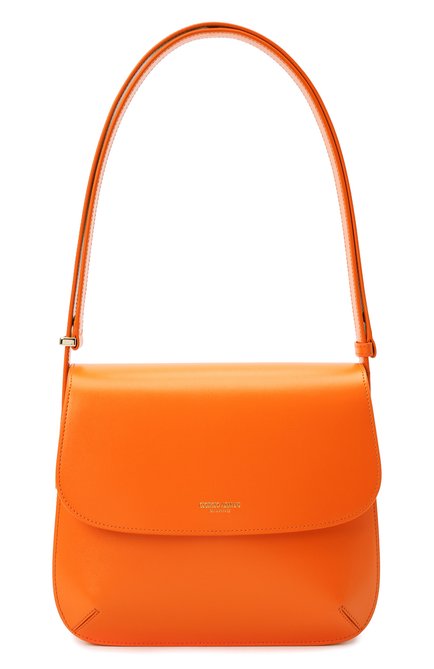 Женская сумка GIORGIO ARMANI оранжевого цвета, арт. Y1E183/YTF4A | Фото 1 (Размер: small; Материал: Натуральная кожа; Сумки-технические: Сумки top-handle; Региональные ограничения белый список (Axapta Mercury): RU)
