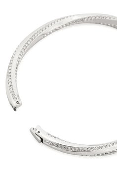 Женский браслет hilt bangle SWAROVSKI серебряного цвета, арт. 5372857 | Фото 3 (Материал: Металл; Статус проверки: Проверена категория)