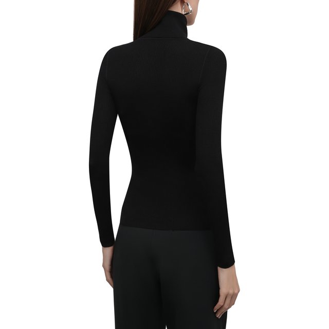Водолазка из кашемира и шерсти Saint Laurent  637869/YAPK2 Фото 4