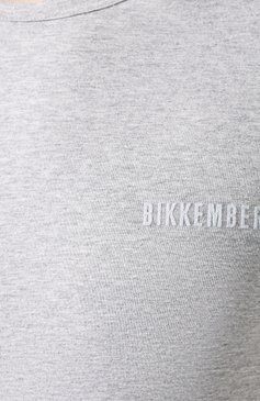 Мужская комплект из двух хлопковых футболок с круглым вырезом DIRK BIKKEMBERGS серого цвета, арт. B41308T48 | Фото 5 (Кросс-КТ: домашняя одежда; Рукава: Короткие; Длина (для топов): Стандартные; Материал сплава: Проставлено; Материал внешний: Хлопок; Мужское Кросс-КТ: Футболка-белье; Ювелирные украшения: Назначено; Драгоценные камни: Проставлено; Статус проверки: Проверена категория)