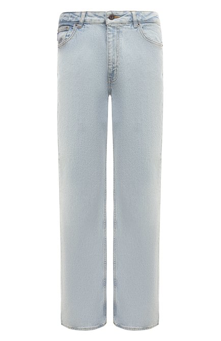 Женские джинсы HUGO синего цвета, арт. 50520605 | Фото 1 (Длина (брюки, джинсы): Стандартные; Материал внешний: Хлопок; Материал сплава: Проставлено; Драгоценные камни: Проставлено)