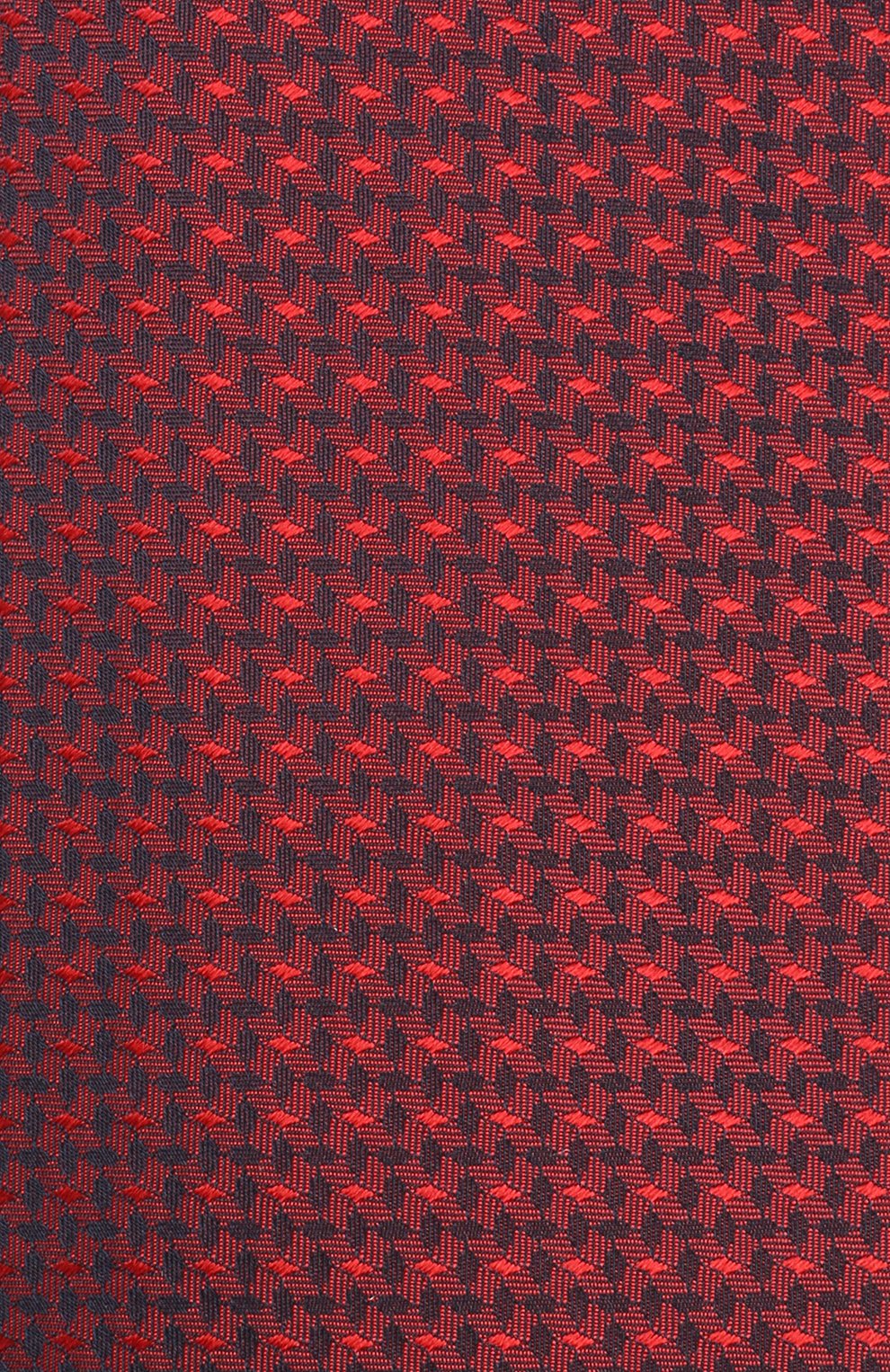 Мужской шелковый галстук HUGO красного цвета, арт. 50423336 | Фото 3 (Принт: С принтом; Материал: Текстиль, Шелк)