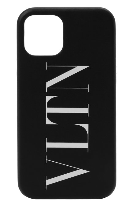 Чехол для iphone 12 pro VALENTINO черного цвета, арт. WY2P0T09/LVN | Фото 1 (Материал: Пластик)