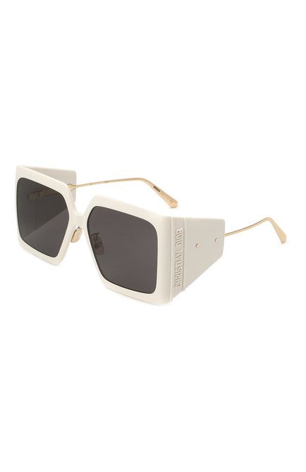 Женские сол�нцезащитные очки DIOR белого цвета, арт. DI0RS0LAR S1U 95A0 | Фото 1 (Тип очков: С/з; Региональные ограничения белый список (Axapta Mercury): RU)