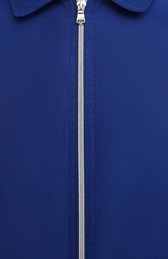 Мужской бомбер PAUL&SHARK синего цвета, арт. 21412225/GQS/3XL-6XL | Фото 5 (Кросс-КТ: Куртка, бомбер; Рукава: Длинные; Принт: Без принта; Материал внешний: Синтетический материал; Материал сплав�а: Проставлено; Материал подклада: Синтетический материал; Драгоценные камни: Проставлено; Длина (верхняя одежда): Короткие; Стили: Кэжуэл)