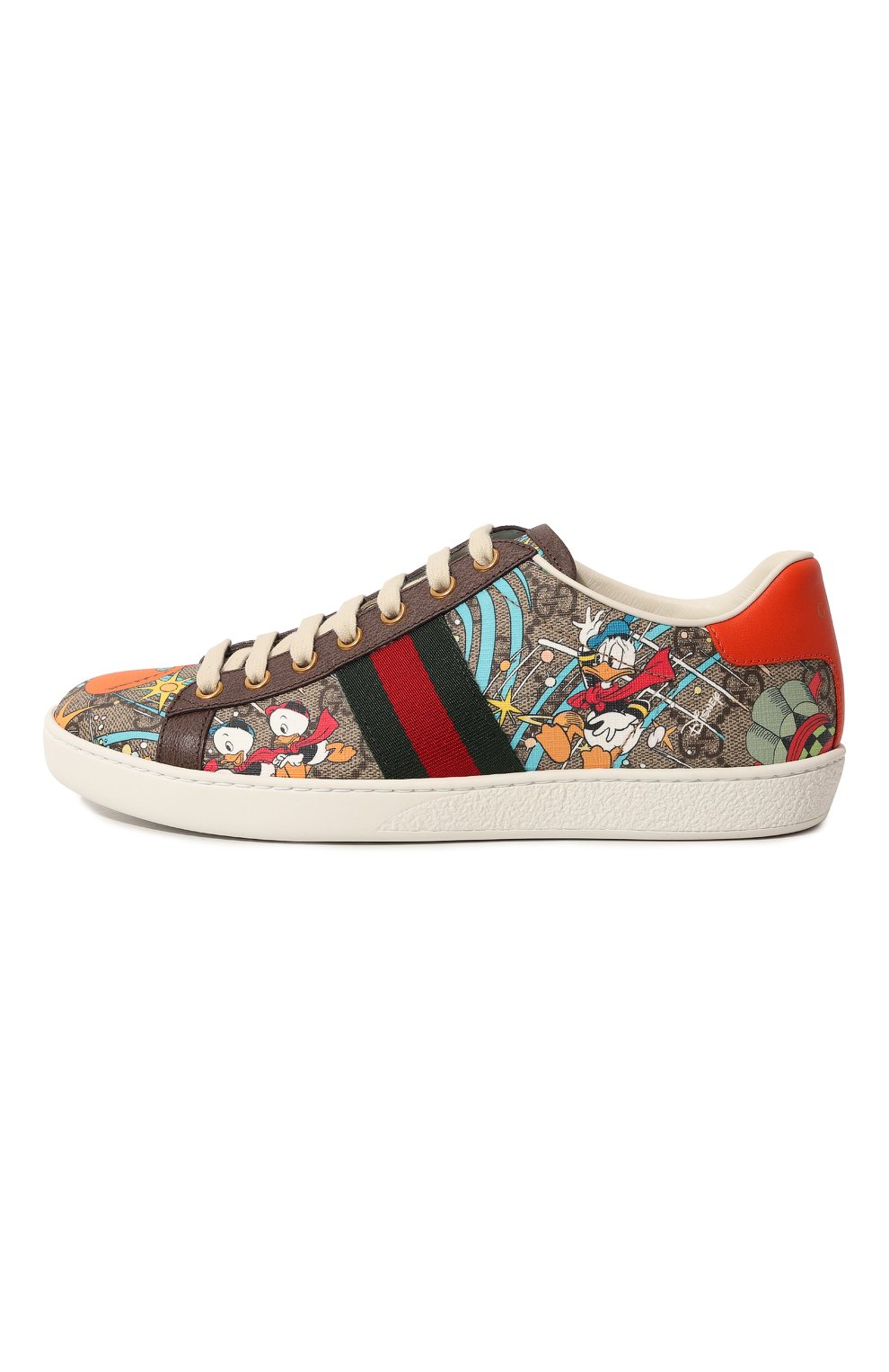 Кеды Ace Disney x Gucci Gucci  649657 2M110 Фото 4