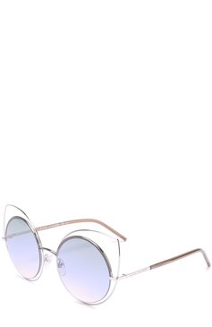 Женские солнцезащитные очки MARC JACOBS (THE) серебряного цвета, арт. MARC 10 TYY | Фото 1 (Материал внутренний: Не назначено; Региональные ограничения белый список (Axapta Mercury): Не проставлено; Нос: Не проставлено; Тип очков: С/з)