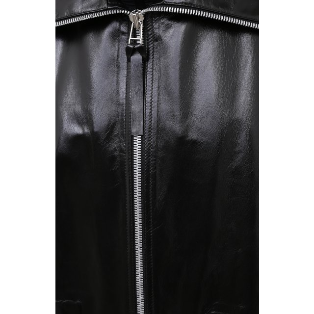 фото Кожаное пальто bottega veneta