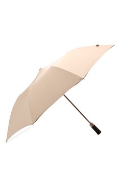 Женский складной зонт LORO PIANA кремвого цвета, арт. FAM1316 | Фото 2 (Материал: Текстиль, Металл)