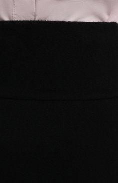Женская шерстяная юбка N21 черного цвета, арт. 21I N2M0/C111/3160 | Фото 5 (Материал внешний: Шерсть; Длина Ж (юбки, платья, шорты): Мини; Региональные ограничения белый список (Axapta Mercury): RU; Женское Кросс-КТ: Юбка-одежда; Стили: Минимализм)