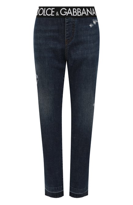 Женские джинсы DOLCE & GABBANA синего цвета по цене 0 руб., арт. FTCMTD/G8GJ8 | Фото 1