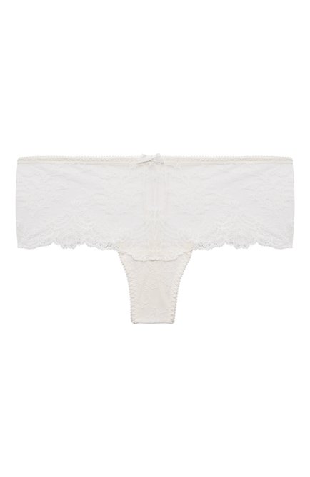 Женские трусы-шорты AUBADE белого цвета, арт. OG70 | Фото 1 (Материал внешний: Синтетический материал)