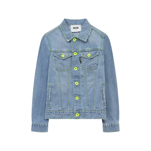 Джинсовая куртка MSGM kids MS029543