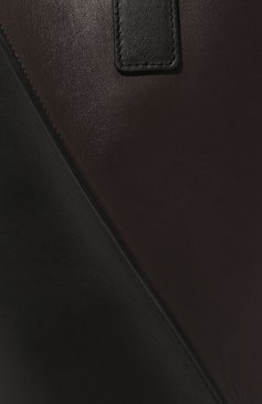Женский сумка-тоут swirl YUZEFI черного цвета, арт. YUZSS23-HB-ST-L005 | Фото 3 (Сумки-технические: Сумки-шопперы; Размер: medium; Материал: Натуральная кожа; Материал сплава: Проставлено; Драгоценные камни: Проставлено)
