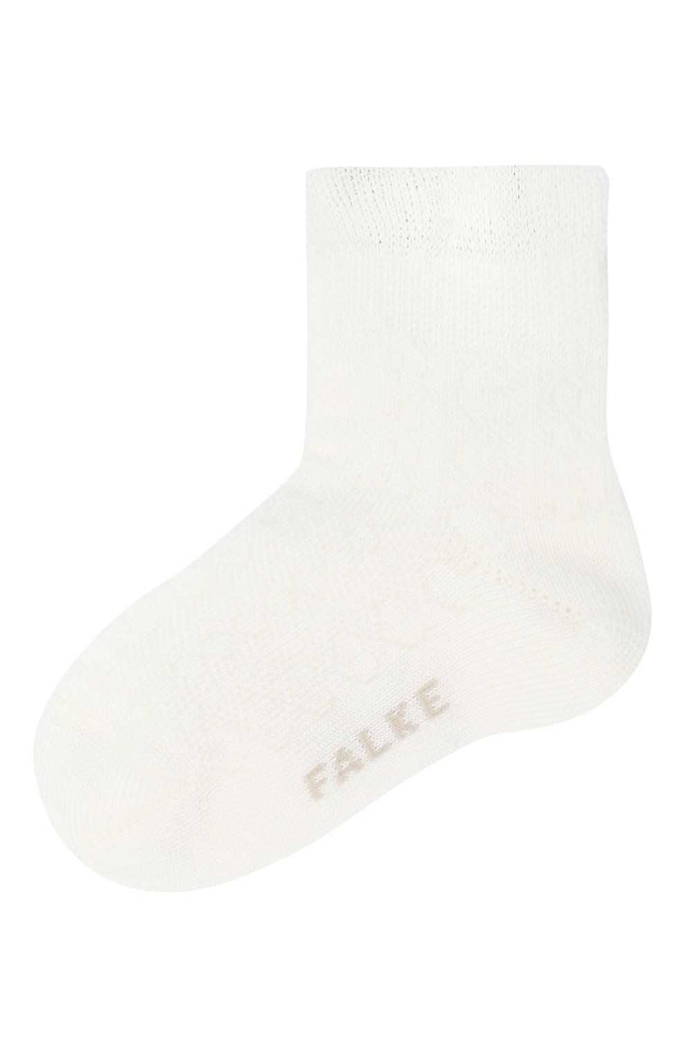 Детские хлопковые носки FALKE бежевого цвета, арт. 12120. | Фото 1