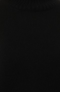Женский кашемировый свитер ADDICTED черного цвета, арт. MK890 | Фото 5 (Женское Кросс-КТ: Свитер-одежда; Материал внешний: Шерсть, Кашемир; Рукава: Длинные; Длина (для топов): Стандартные; Материал сплава: Проставлено; Драгоценные камни: Проставлено; Стили: Кэжуэл)
