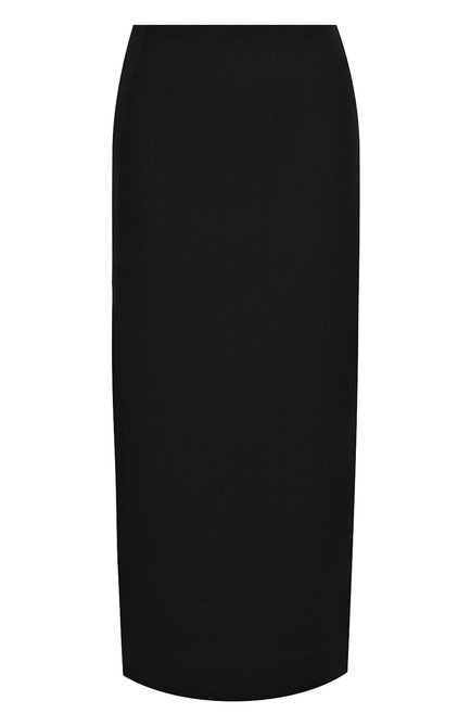 Женская юбка VALENTINO черного цвета по цене 133500 руб., арт. UB3RA6B51CF | Фото 1
