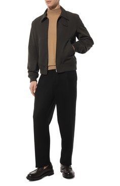 Мужские кожаные пенни-лоферы BARRETT темно-коричневого цвета, арт. 222U053.22 | Фото 2 (Материал внутренний: Натуральная кожа; Материал сплава: Проставлено; Нос: Не проставлено; Стили: Кэжуэл)