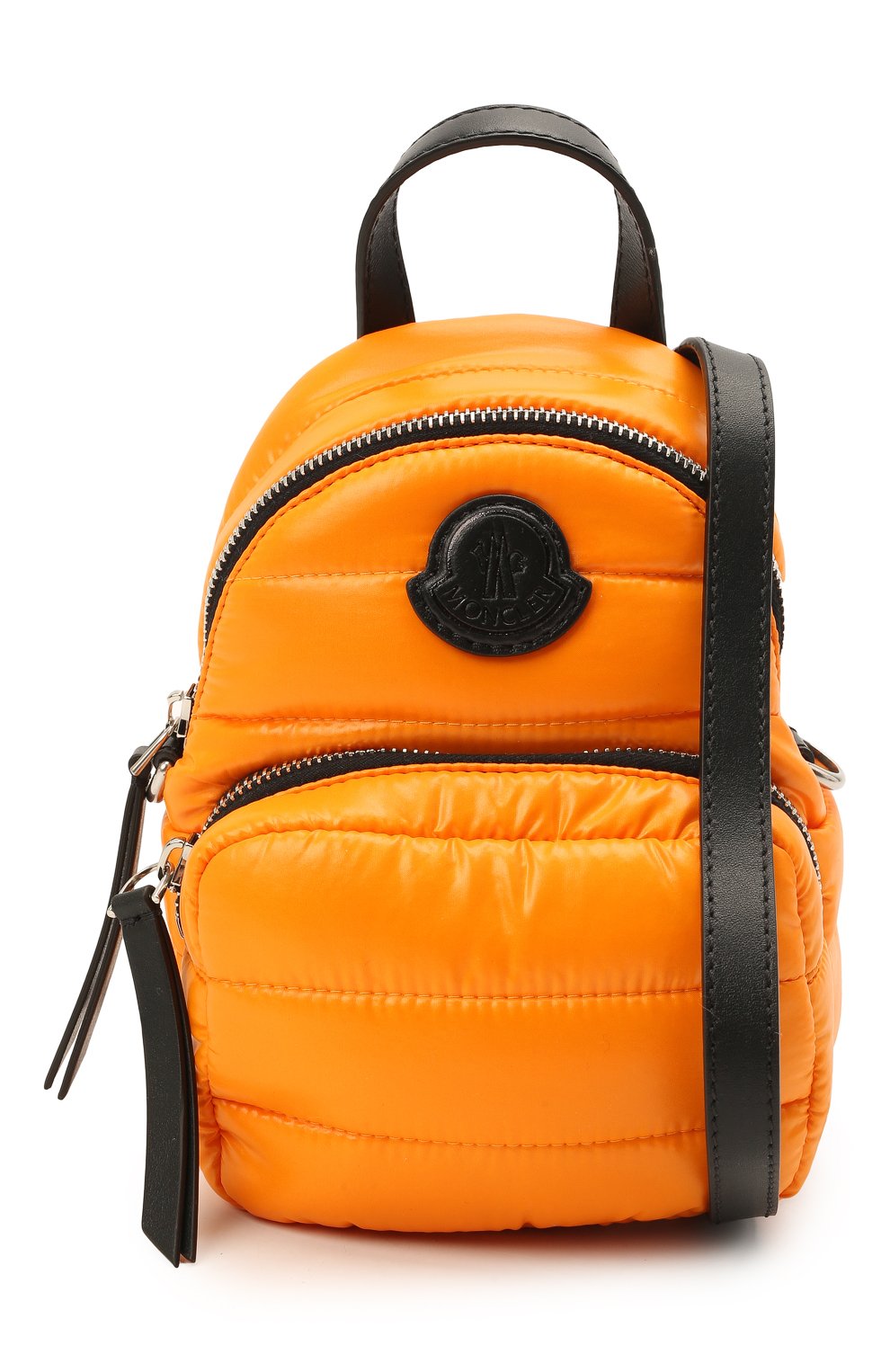 Женский рюкзак kilia small MONCLER оранжевого цвета, арт. G2-09B-5L600-00-68950 | Фото 6 (Размер: mini; Ремень/цепочка: На ремешке; Материал: Текстиль)