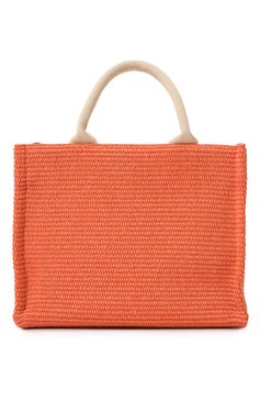 Женский сумка-тоут basket small MARNI оранжевого цвета, арт. SHMP0077U0/P3860 | Фото 6 (Сумки-технические: Сумки-шопперы; Материал сплава: Проставлено; Материал: Текстиль; Драгоценные камни: Проставлено; Размер: small)