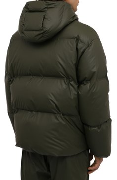 Мужская пуховая куртка PRADA хаки цвета, арт. SGB574-1T2Y-F0161-202 | Фото 4 (Кросс-КТ: Куртка; Мужское Кросс-КТ: пуховик-короткий; Рукава: Длинные; Материал внешний: Синтетический материал; Региональные ограничения белый список (Axapta Mercury): RU; Стили: Милитари; Длина (верхняя одежда): Короткие)