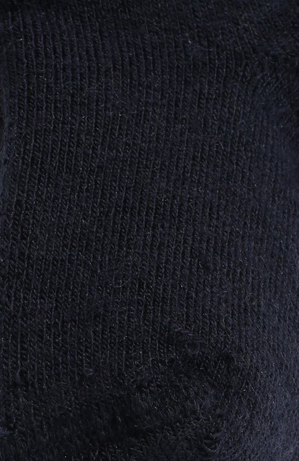 Детские носки для младенцев полный плю WOOL&COTTON темно-синего цвета, арт. NPML | Фото 2