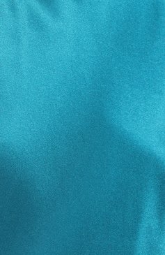 Женская шелковая сорочка LUNA DI SETA голубого цвета, арт. VLST08015 | Фото 5 (Материал внешний: Шелк; Материал сплава: Проставлено; Нос: Не проставлено)