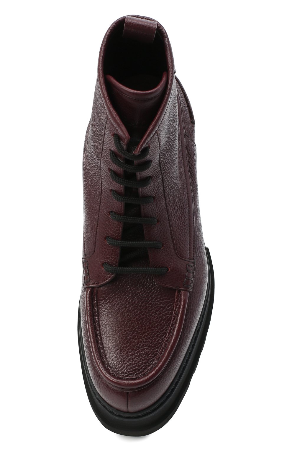 Женские бордовые кожаные ботинки BALLY купить в интернет-магазине ЦУМ, арт.GREICE/17