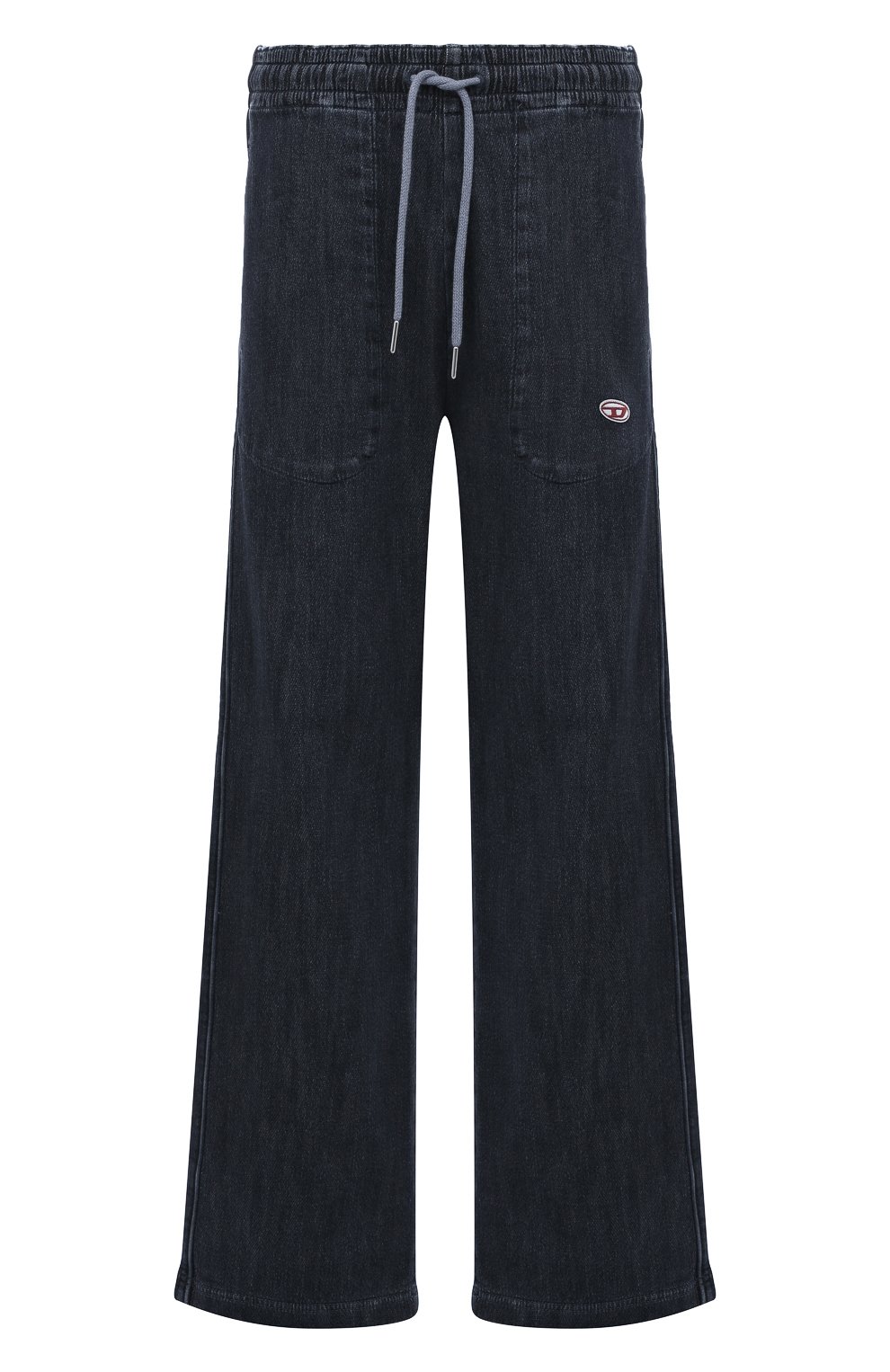 Мужские джинсовые брюки DIESEL синего цвета, арт. A03924/09C30 | Фото 1 (Силуэт М (брюки): Широкие; Кросс-КТ: Деним; Длина (брюки, джинсы): �Стандартные; Случай: Повседневный; Региональные ограничения белый список (Axapta Mercury): Не проставлено; Материал сплава: Проставлено; Материал внешний: Хлопок, Деним; Стили: Спорт-шик; Драгоценные камни: Проставлено)