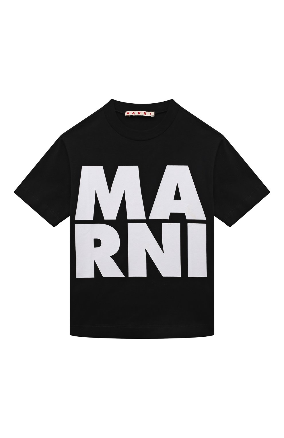 Хлопковая футболка Marni M00656/M00LE