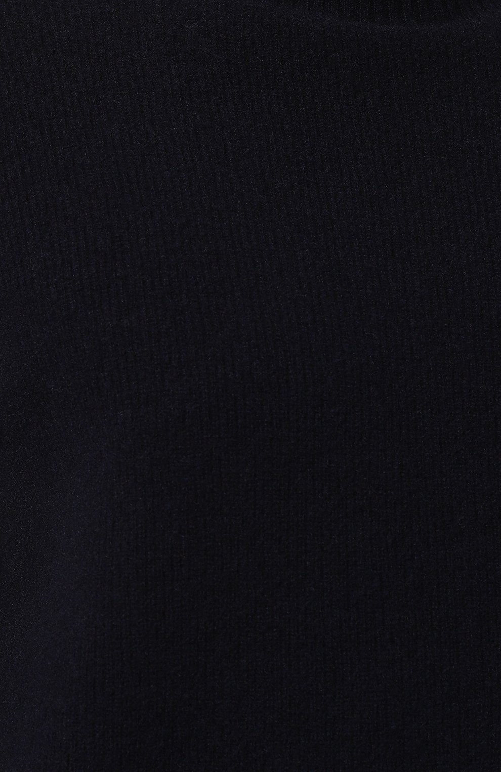 Мужской свитер из шерсти и кашемира LANEUS темно-синего цвета, арт. MGU1268 | Фото 5 (Материал внешний: Шерсть; Рукава: Длинные; Принт: Без принта; Длина (для топов): Стандартные; Материал сплава: Проставлено; Мужское Кросс-КТ: Свитер-одежда; Драгоценные камни: Проставлено; Стили: Кэжуэл)