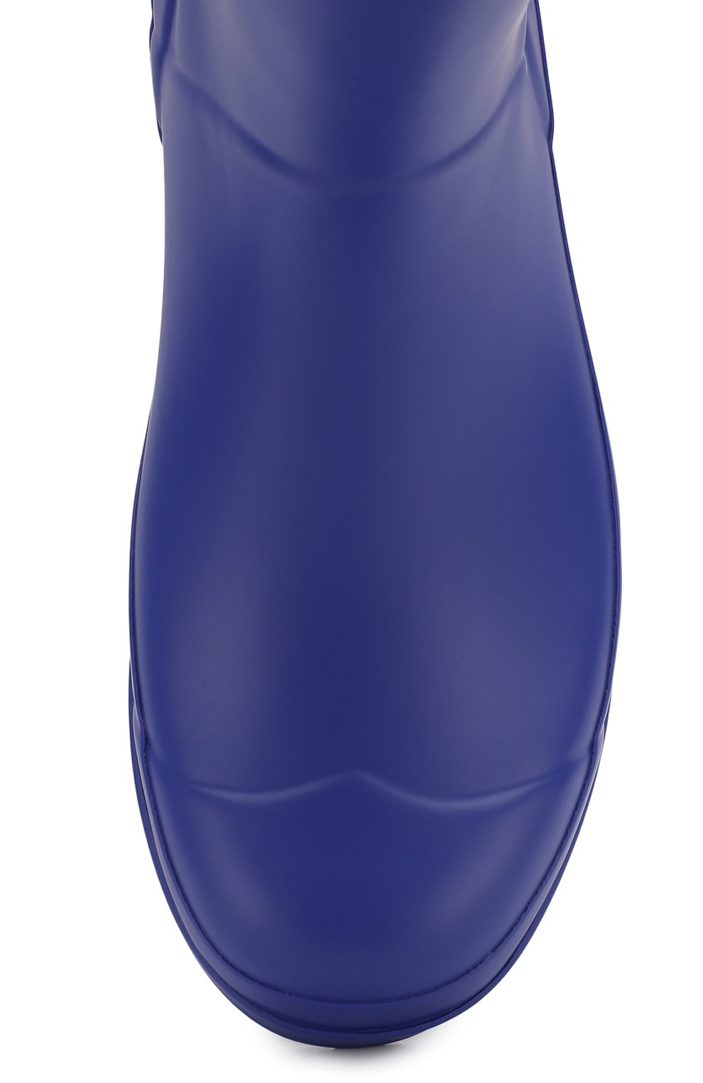 Мужские резиновые сапоги HUNTER синего цвета, арт. MFS9087RMA | Фото 5 (Высота голенища: Высокие; Материал утеплителя: Без утеплителя; Материал внутренний: Текстиль; Кросс-КТ: резиновые; Подошва: Плоская; Мужское Кросс-КТ: Сапоги-обувь; Материал внешний: Резина)