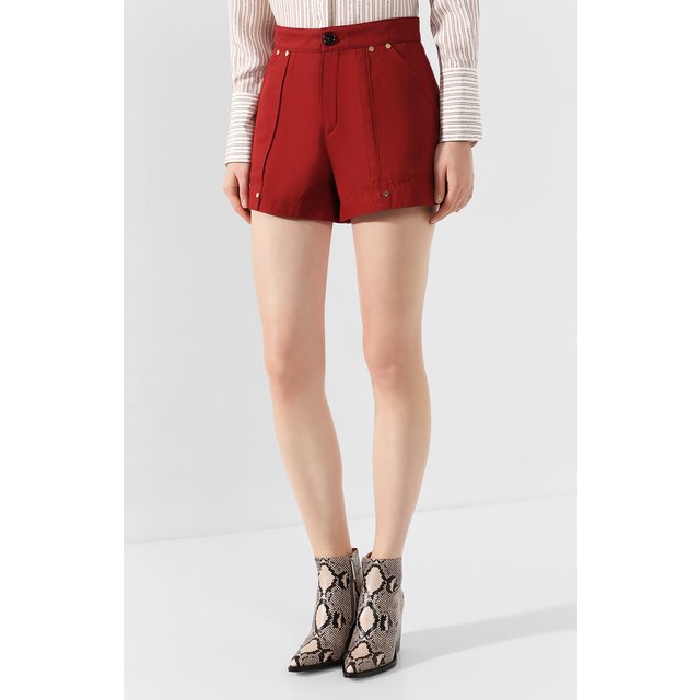 фото Хлопковые шорты chloé