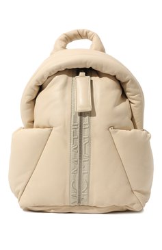 Женский рюкзак jaime VIC MATIE кремвого цвета, арт. 1B0210T_999Z160115 | Фото 1 (Материал: Натуральная кожа; Стили: Кэжуэл; Размер: large)