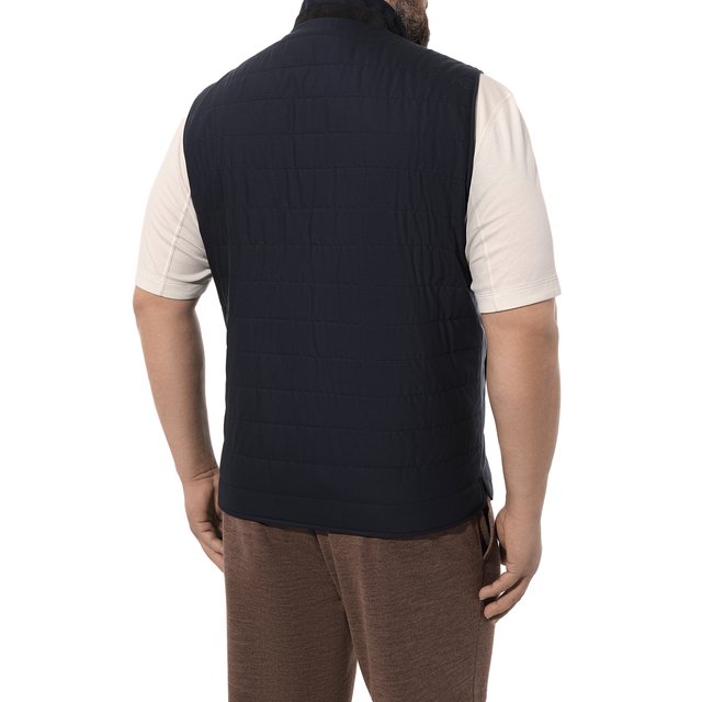 фото Утепленный жилет canali