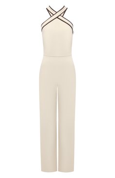 Женский комбинезон RALPH LAUREN молочного цвета, арт. 290840179 | Фото 1 (Длина (брюки, джинсы): Удлиненные; Случай: Повседневный; Материал внешний: Синтетический материал; Региональные ограничения белый список (Axapta Mercury): RU; Материал подклада: Синтетический материал; Стили: Романтичный; Женское Кросс-КТ: Комбинезон-одежда)