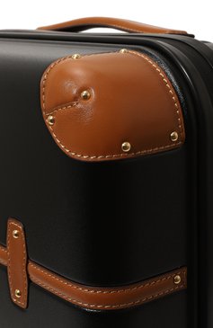 Женский дорожный чемодан BRIC`S черного цвета, арт. BBG28301.902 | Фото 2 (Материал: Экокожа; Размер: large)