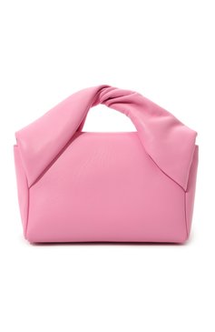 Женская сумка twister medium JW ANDERSON розового цвета, арт. HB0442-LA0088 | Фото 6 (Сумки-технические: Сумки top-handle; Размер: medium; Материал: Натуральная кожа)