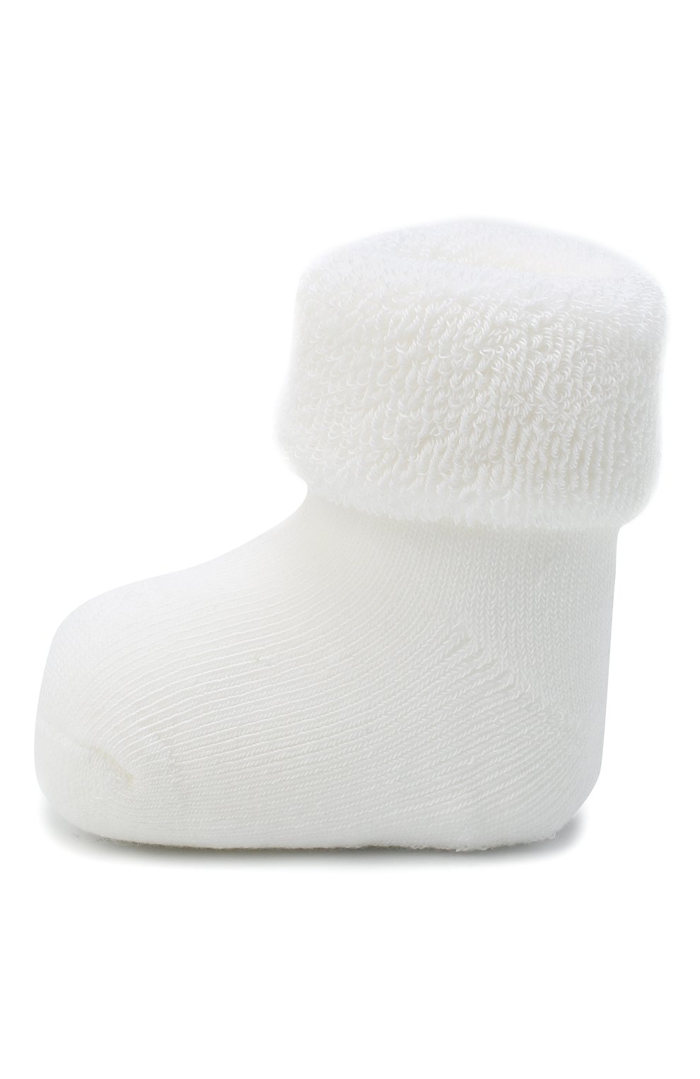 Детские хлопковые носки FALKE белого цвета, арт. 10612. | Фото 2 (Материал: Текстиль, Хлопок)